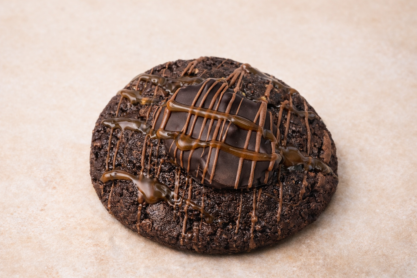 Turtle Pecan Cheesecake Cookie