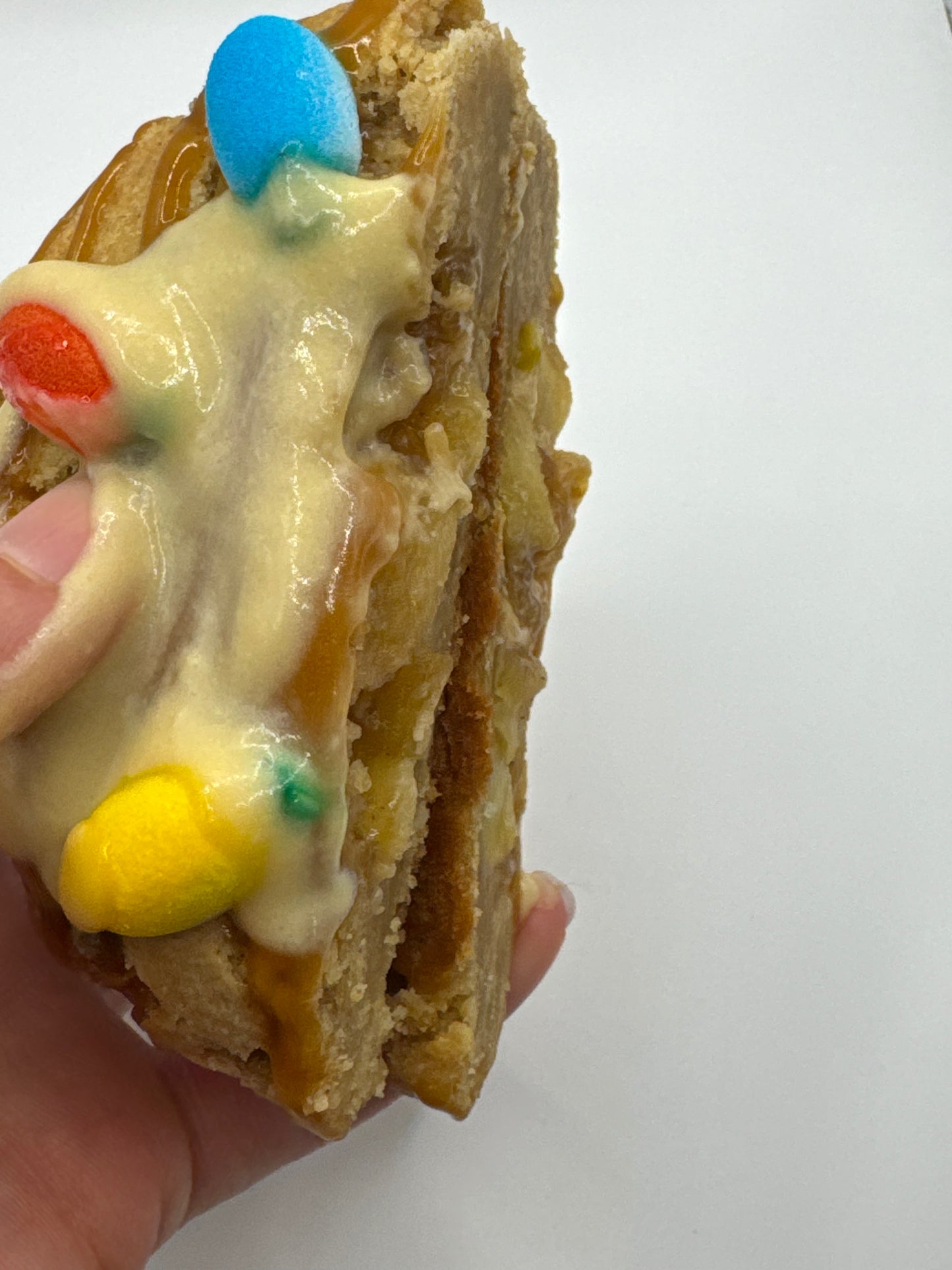 The Most Midwest Cookie - Caramel Apple Pie and Ice Cream!