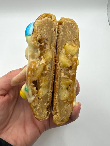 The Most Midwest Cookie - Caramel Apple Pie and Ice Cream!