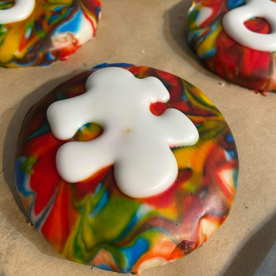 Autism Awareness Cookie