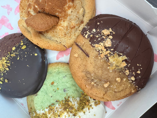 Honey Peanut Butter Dubai Cookie